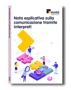 Guida: Nota esplicativa sulla comunicazione tramite interpreti