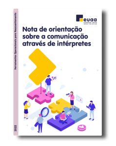 Nota de orientação sobre a comunicação através de intérpretes